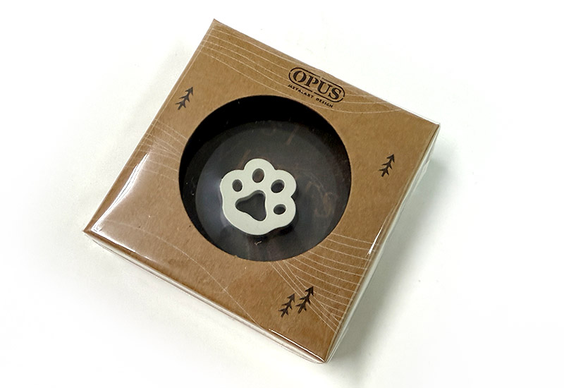 OPUS 歐式鐵藝金屬香插 -貓掌(白)